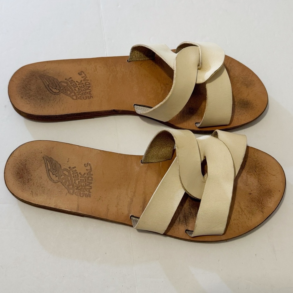 Ancient Greek Desmos Slide Sandals - Picture 2 of 10